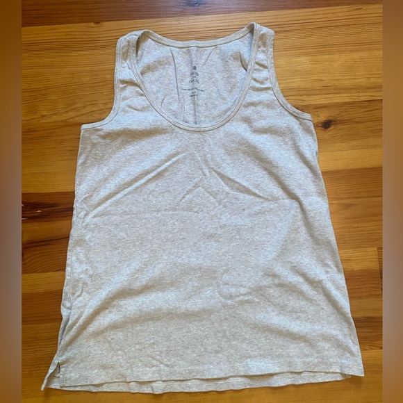 Under the Canopy Organic Swing Tank in Oatmeal - Picture 3 of 5